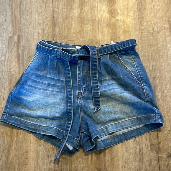 Indigo Rein Pants - INDIGO REIN TIE DENIM SHORTS (11)